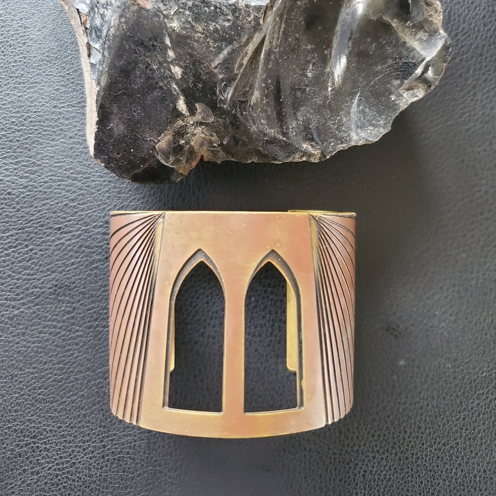 Betsy & Iya Brooklyn Bridge Cuff Bracelet